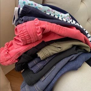 Baby Girl Pants BUNDLE)